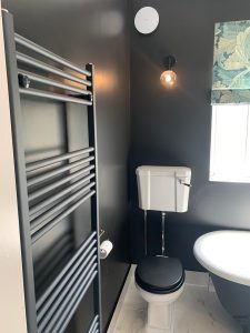 toilet and radiator